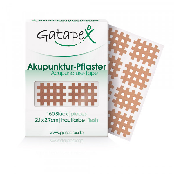 Akupunktur-Pflaster (Größe S) 2,1 x 2,7cm haut 160 Stück